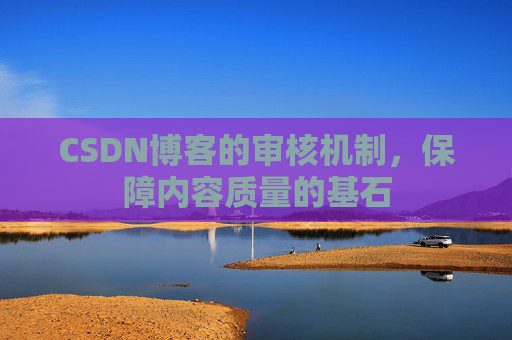 CSDN博客的审核机制，保障内容质量的基石